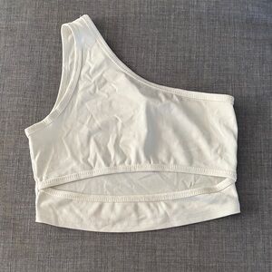 SHEIN White Ribbed Top